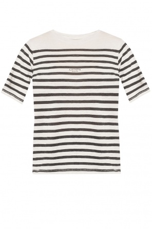 Patterned t-shirt with logo, zdjęcie 1 Patterned t-shirt with logo od Acne